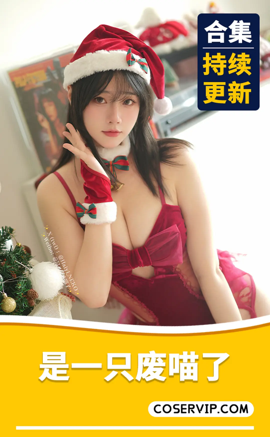 【是一只废喵了】微博性感COS写真作品合集[14套][5.45GB]