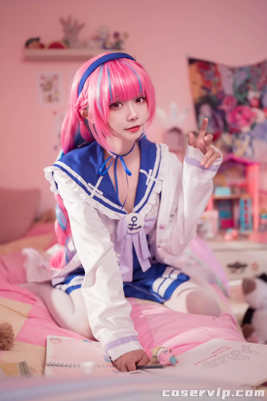【艾西Aiwest】动漫博主COSER写真合集[19套][5.84GB]插图1
