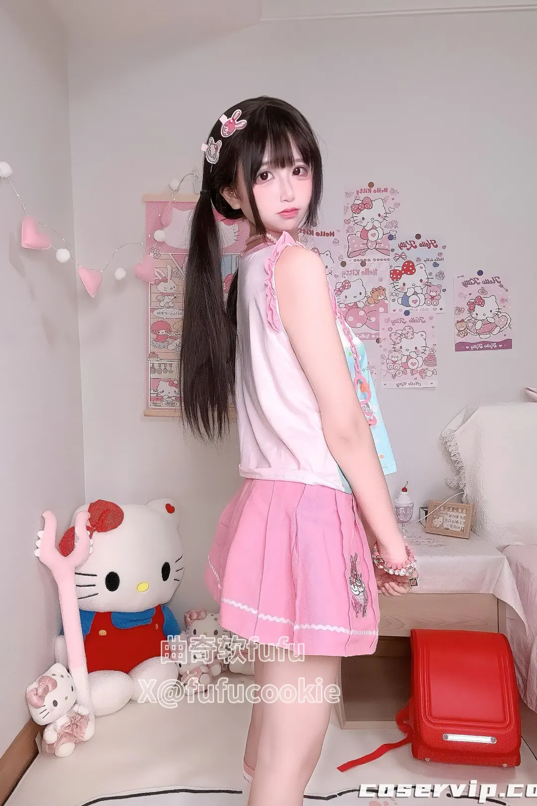 【曲奇软fufu】NO.001 乖乖女儿服 [52P-83MB]插图8