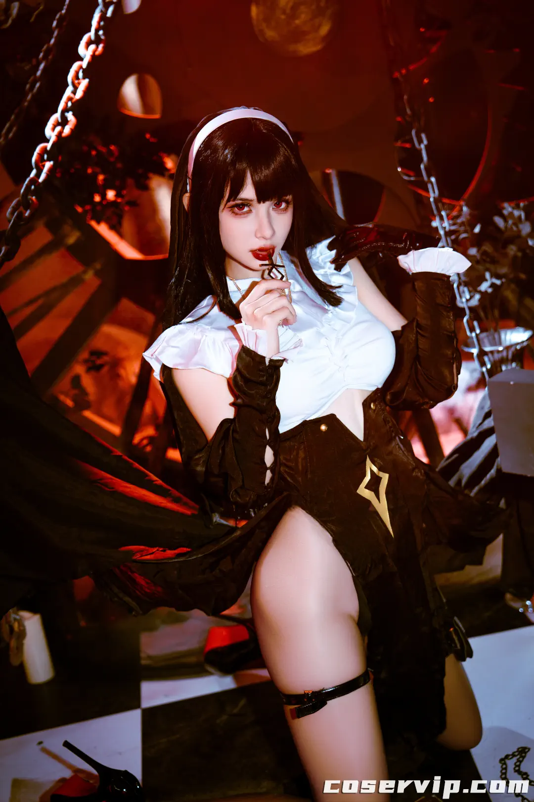 【FiHANNA】NO.001 万圣节战斗修女 [35P-1.11GB]插图3