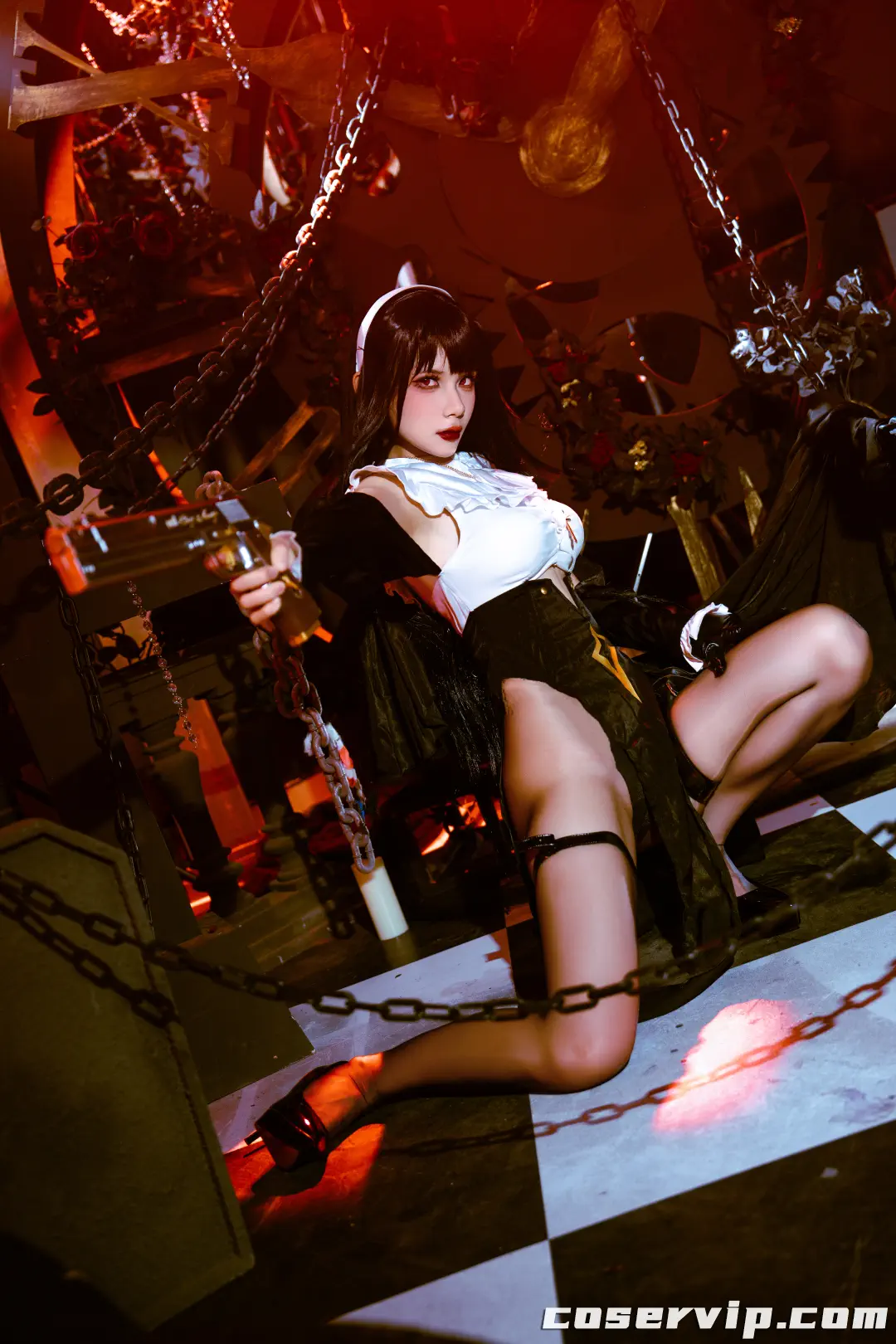 【FiHANNA】NO.001 万圣节战斗修女 [35P-1.11GB]插图6