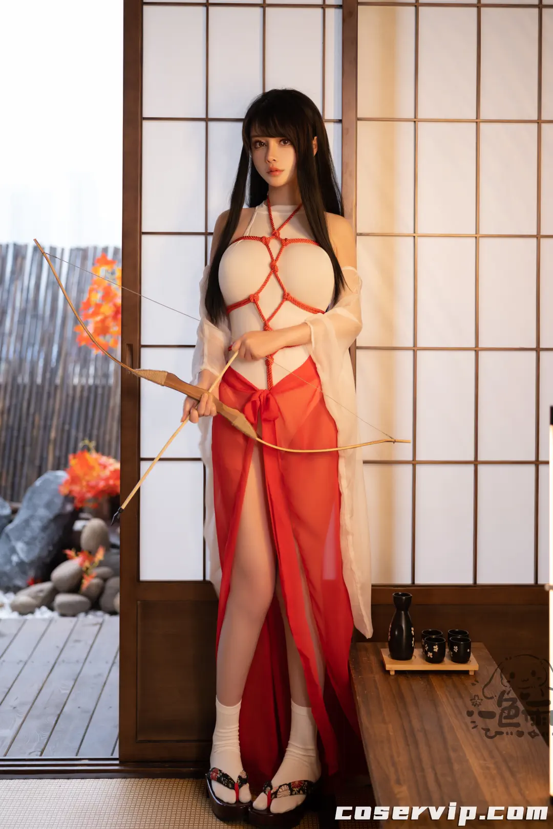 【一色雨】NO.001 巫女 [30P-400MB]插图1