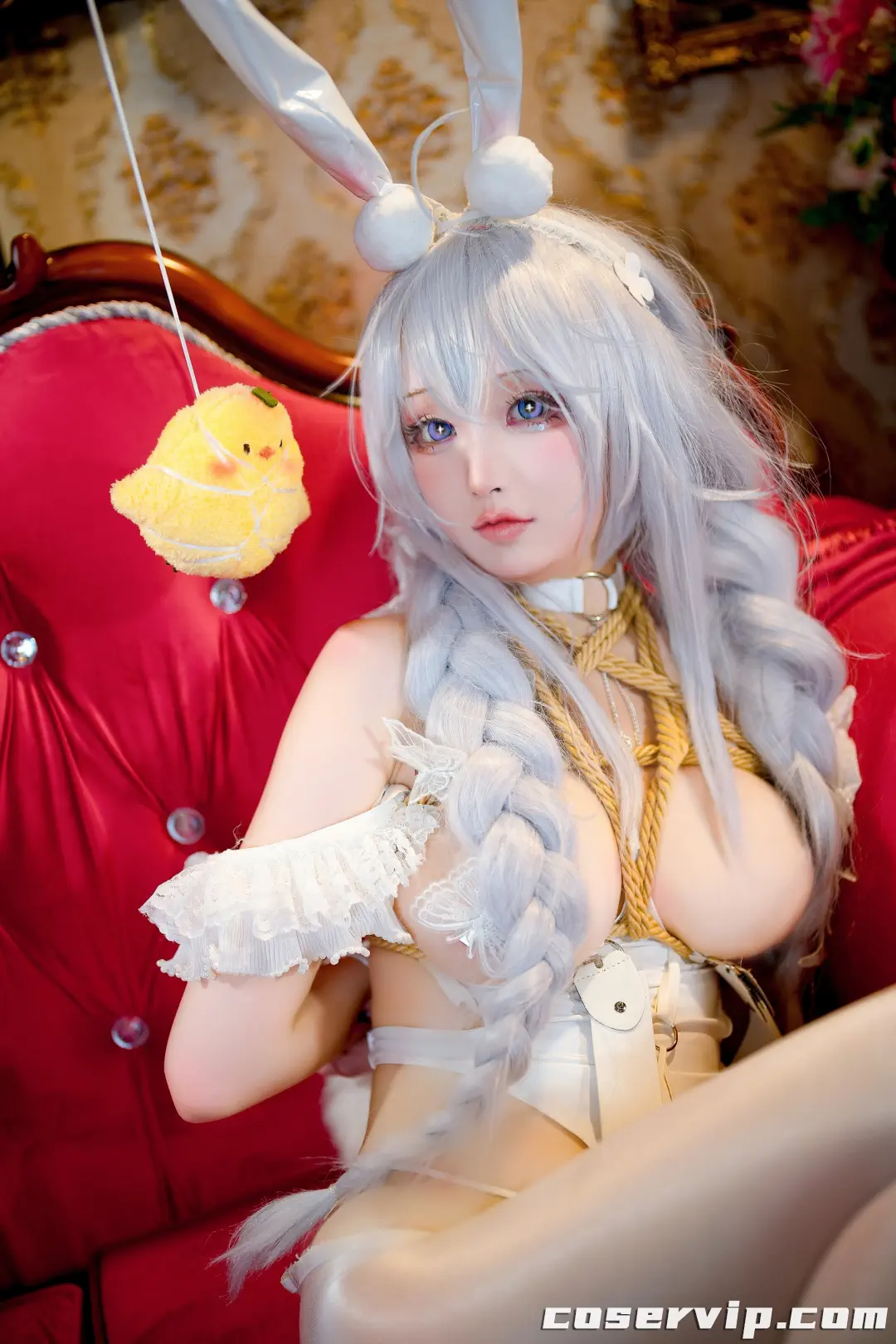 【小祭漓】NO.001 懒懒的白兔 恶毒 (碧蓝航线) [40P-260MB]插图3