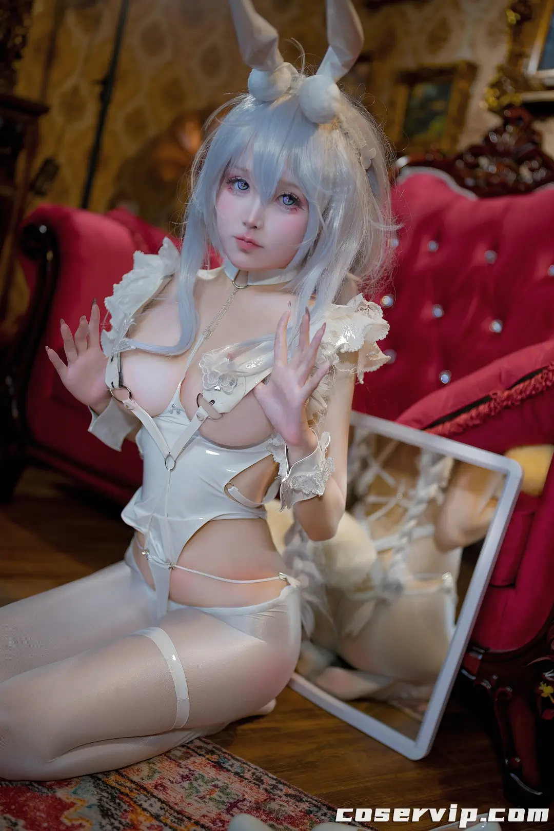 【小祭漓】NO.001 懒懒的白兔 恶毒 (碧蓝航线) [40P-260MB]插图1