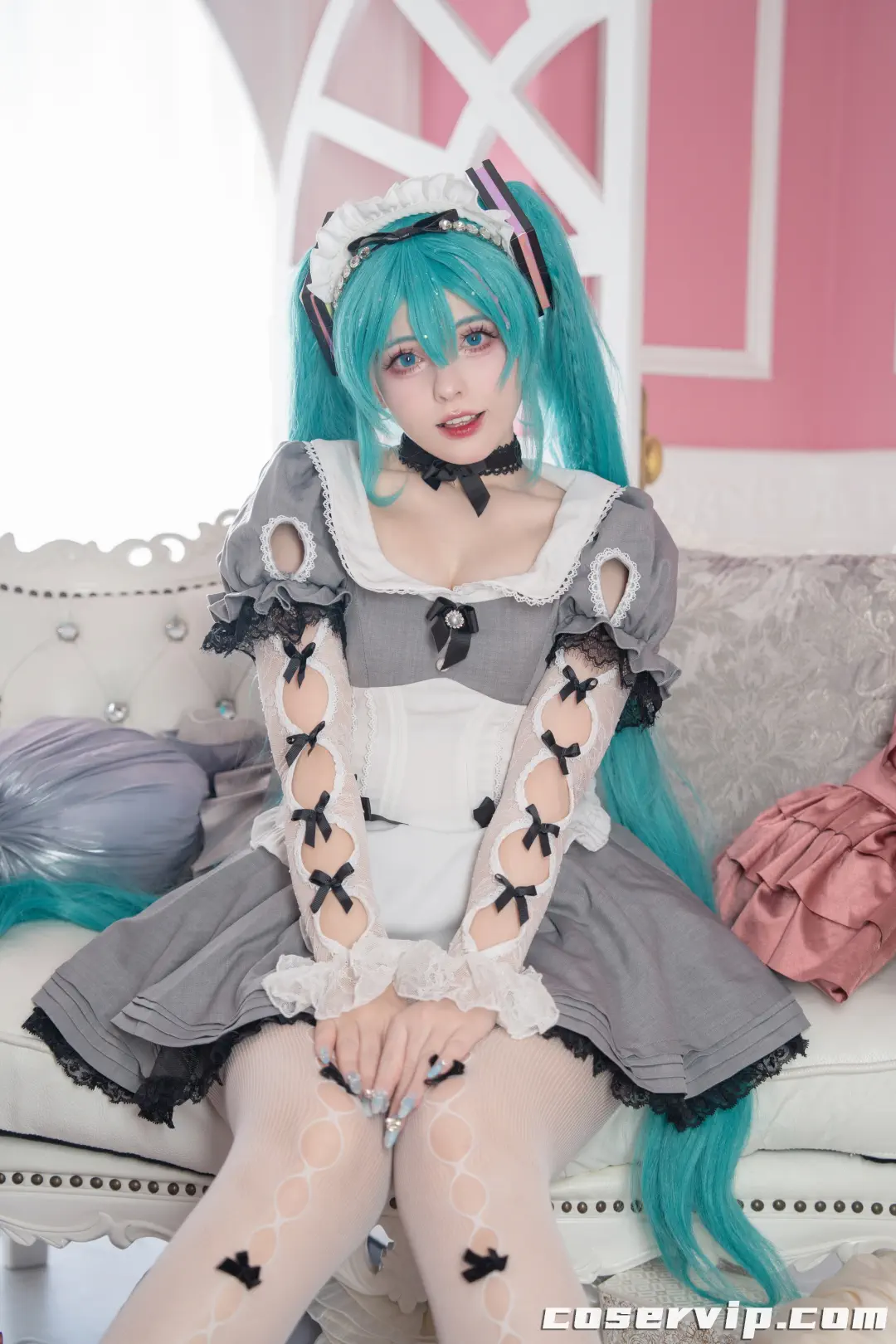 【Saya Scarlet】NO.001 26.02 – Maid Miku (VOCALOID) [39P-160MB]插图7