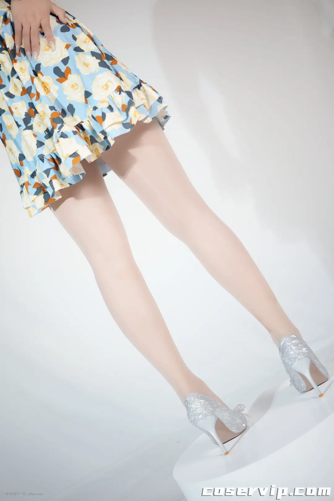 【果冻橙子】NO.001 清凉碎花裙 [52P2V-1.00GB]插图8